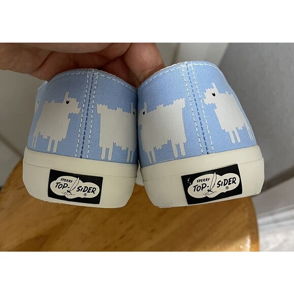 Sperry x Warm & Wonderful Cloud CVO Blue Sheeps Sneaker Unisex Men's 11 New - Picture 3 of 5